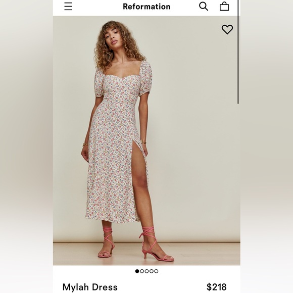 Reformation Mylah Dress - Picture 7 of 8